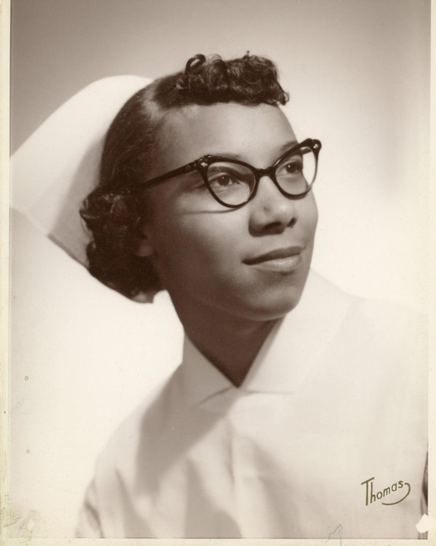 Sylvia as a Young Nurse